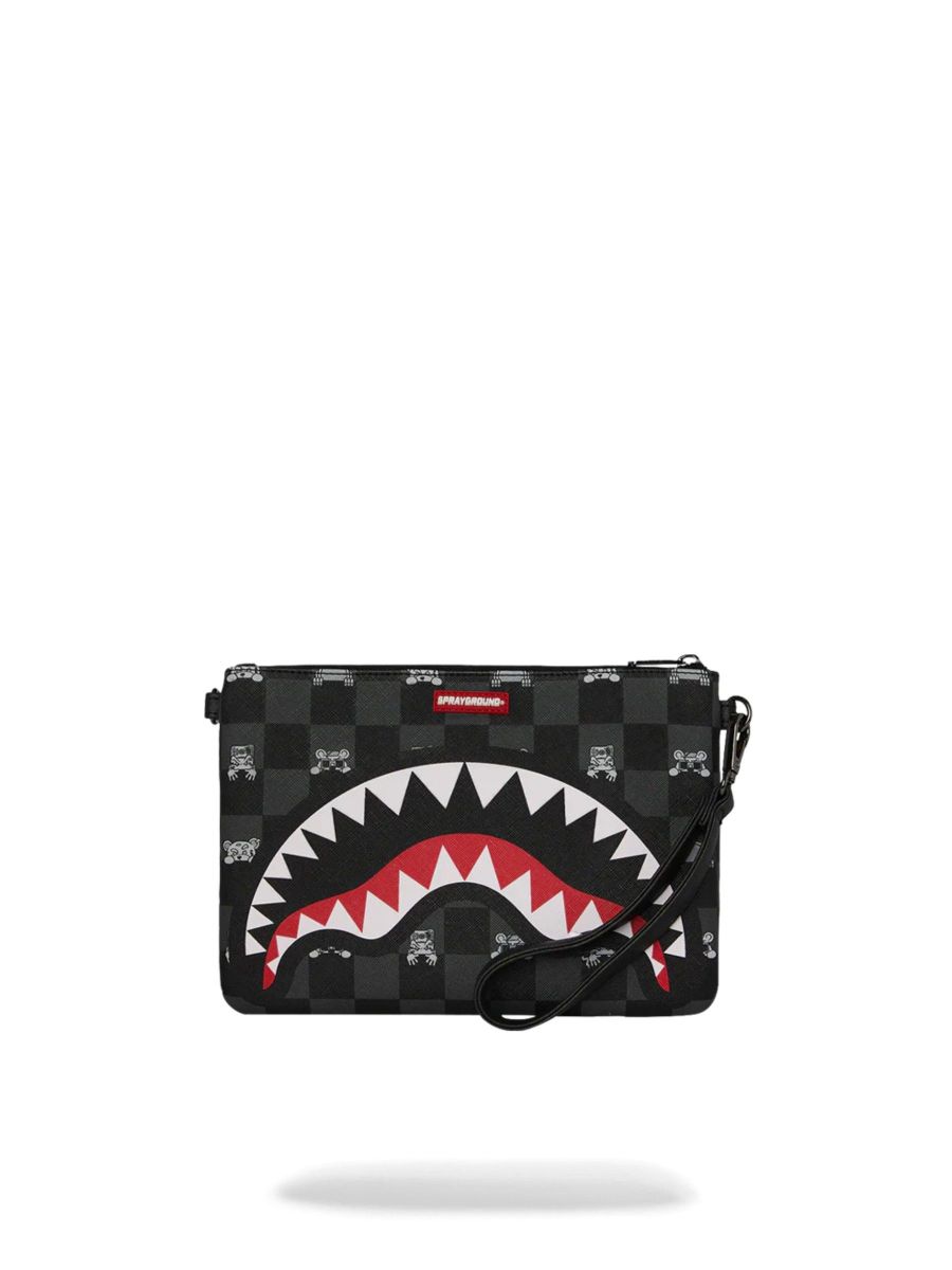 Pochette Sprayground Unisex Grigio - Continuativa