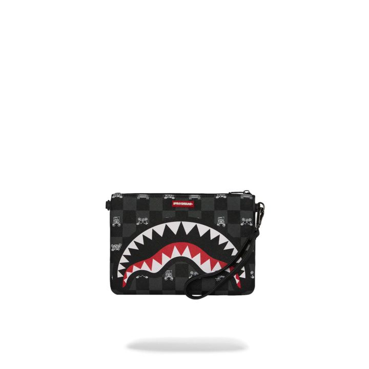Pochette Sprayground Unisex Grigio - Continuativa