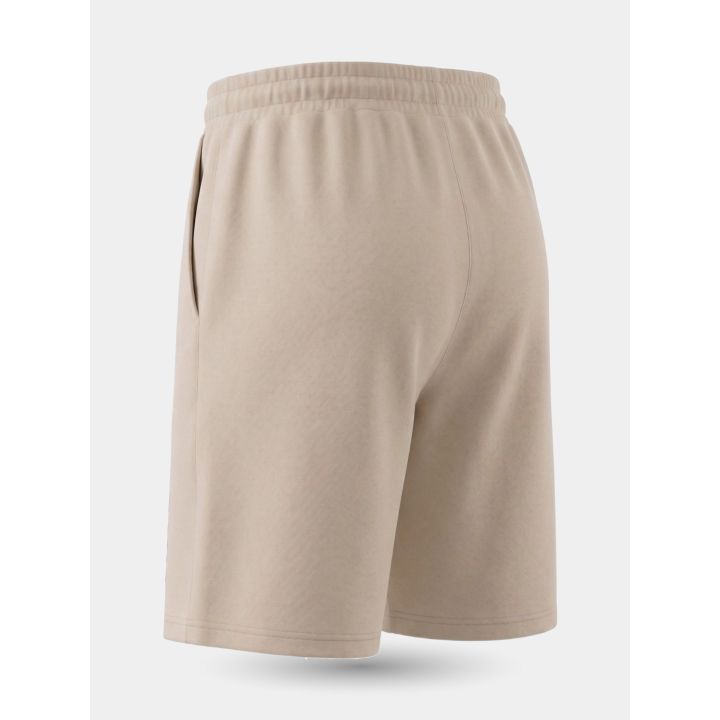 Retro liscio dei bermuda DS2 beige con vita elastica