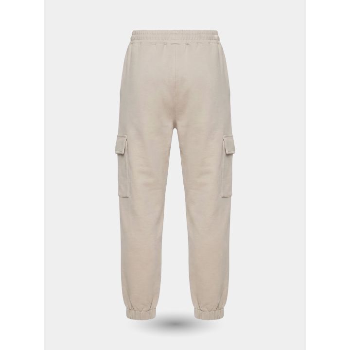 Retro del pantalone DS2 beige con tasche cargo laterali
