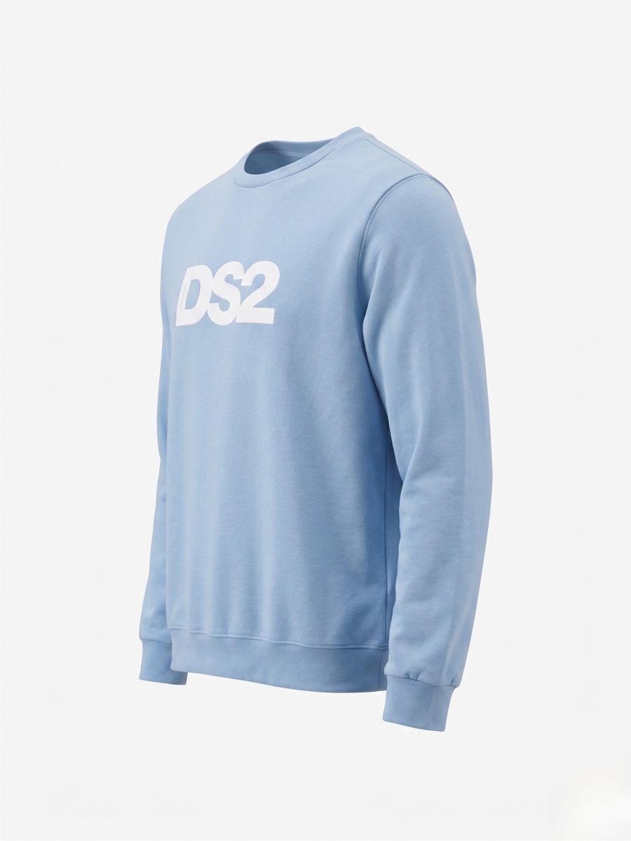 DS2 - Felpa - Bambini e ragazzi - SS26K49-CELESTE