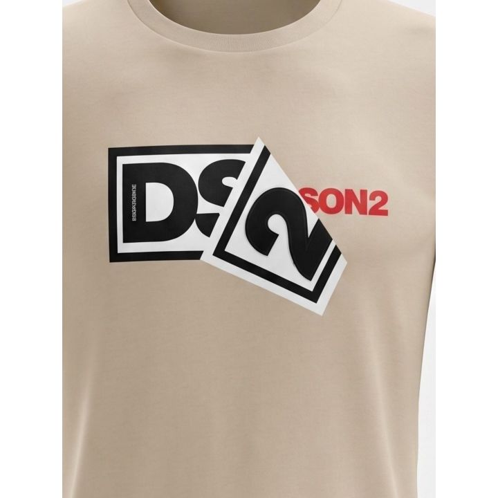 T-shirt Ds2 Beige Bambini E Ragazzi | Tamaiti
