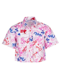 Pinko Abbigliamento Camicie Casual Camicia Multicolore Bambine e ragazze Cotone