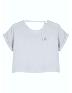 Liu jo Abbigliamento T-Shirt e Polo  Top Bianco Bambine e ragazze Viscosa