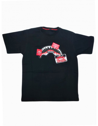 Sprayground T-shirt  Bambini e ragazzi Sprayground SPY-1035BLK-LABEL-SHARK-CREW