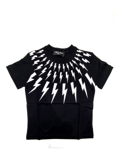 Neil barrett T-shirt  Bambini e ragazzi Neil barrett 030593-nero