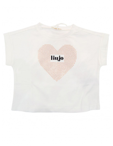 Liu jo T-shirt  Bambine e ragazze Liu jo KA2148-J5003-CUORE