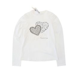 T-shirt Manila Grace Bambine e ragazze Bianco - Autunno/Inverno