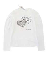 T-shirt Manila Grace Bambine e ragazze Bianco - Autunno/Inverno