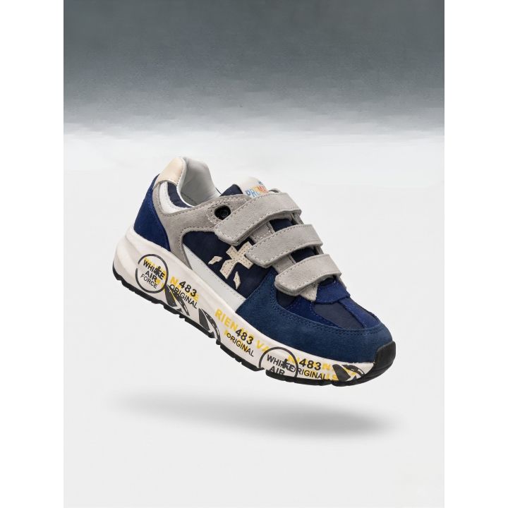 Sneakers Premiata Blu Bambini E Ragazzi | Tamaiti