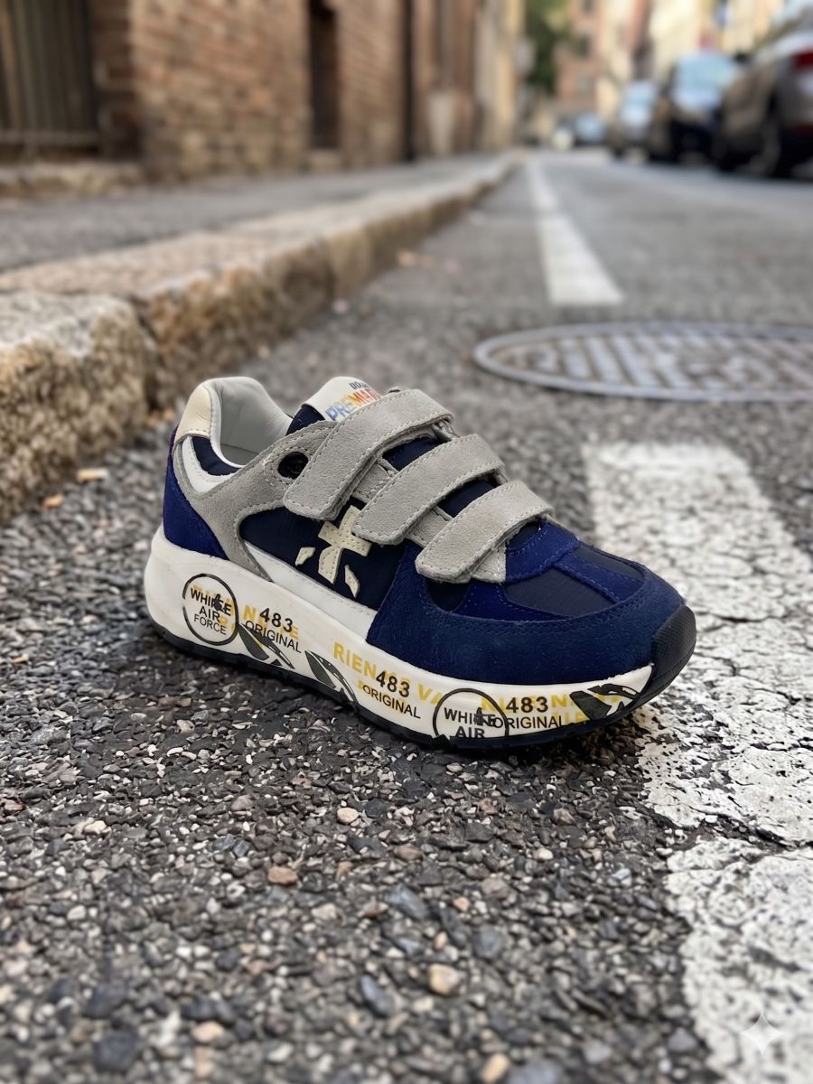 Premiata - Sneakers - Bambini e ragazzi - 35359519 ROBIN V BLU