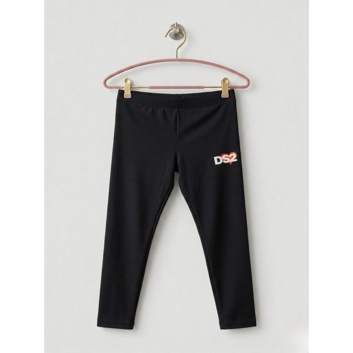 Leggings Ds2 Nero Bambine E Ragazze | Tamaiti