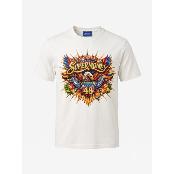 T-shirt Artsupermoney Bianco Bambini E Ragazzi | Tamaiti