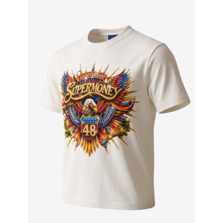 T-shirt Artsupermoney Bianco Bambini E Ragazzi | Tamaiti