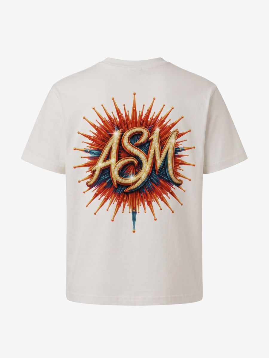 ArtSupermoney - T-shirt - Bambini e ragazzi - TEE LAS VEGAS bianca