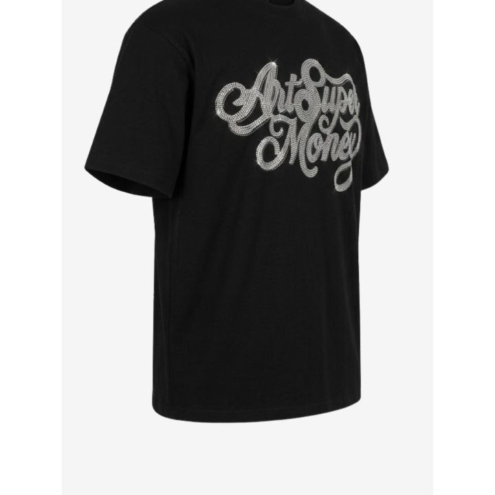 T-shirt Artsupermoney Nero Bambini E Ragazzi | Tamaiti