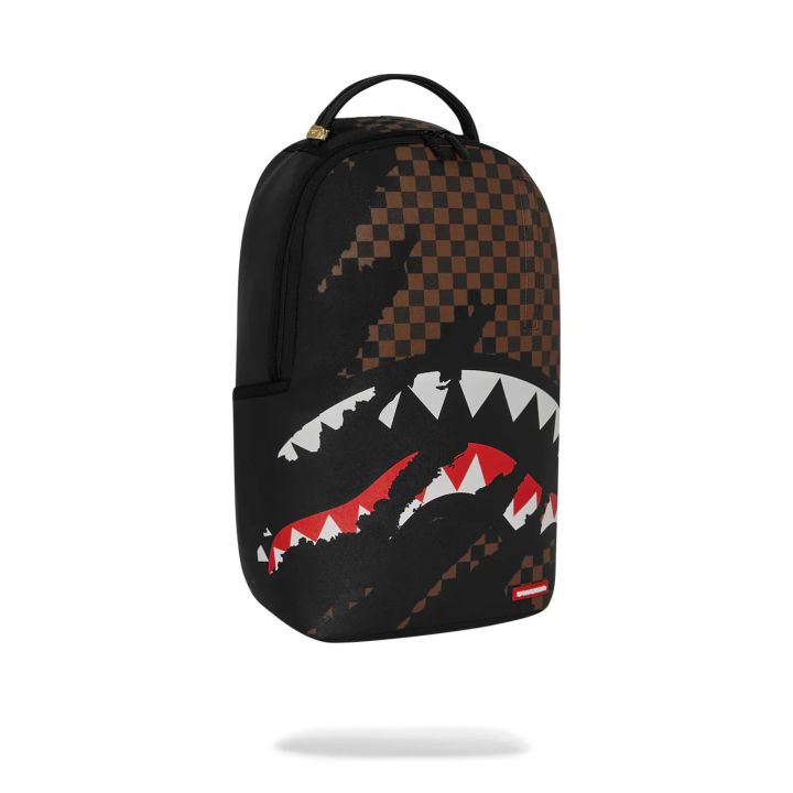 Zaino Sprayground Marrone CLAW TEAR CHECK | Tamaiti