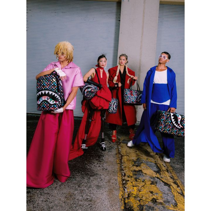 Zaino Sprayground CRAZY CHECK | Tamaiti
