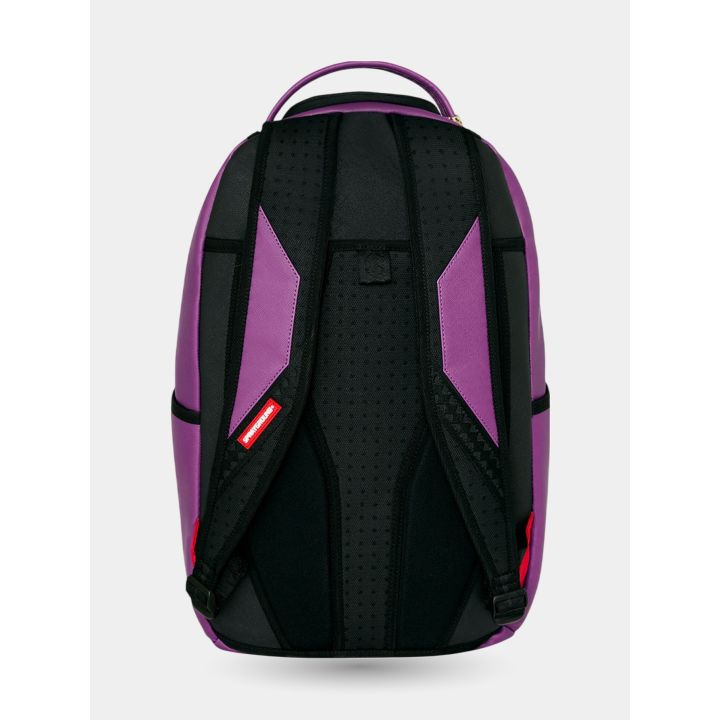 Retro dello zaino Shark Central viola con schienale imbottito