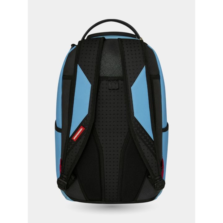 Retro dello zaino Shark Central blu con schienale imbottito