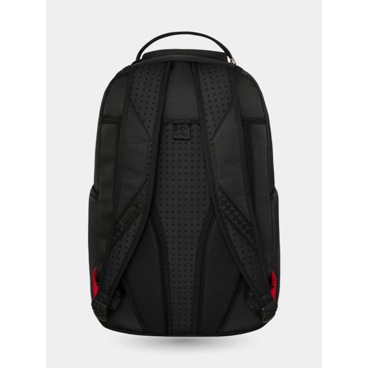 Retro dello zaino Shark Central nero con schienale imbottito