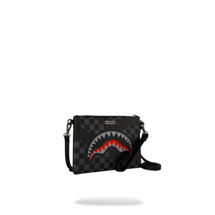 Pochette Sprayground Grigio Unisex | Tamaiti