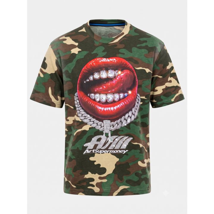 ArtSupermoney - T-shirt - Bambini e ragazzi - SMJTS04959 Camouflage