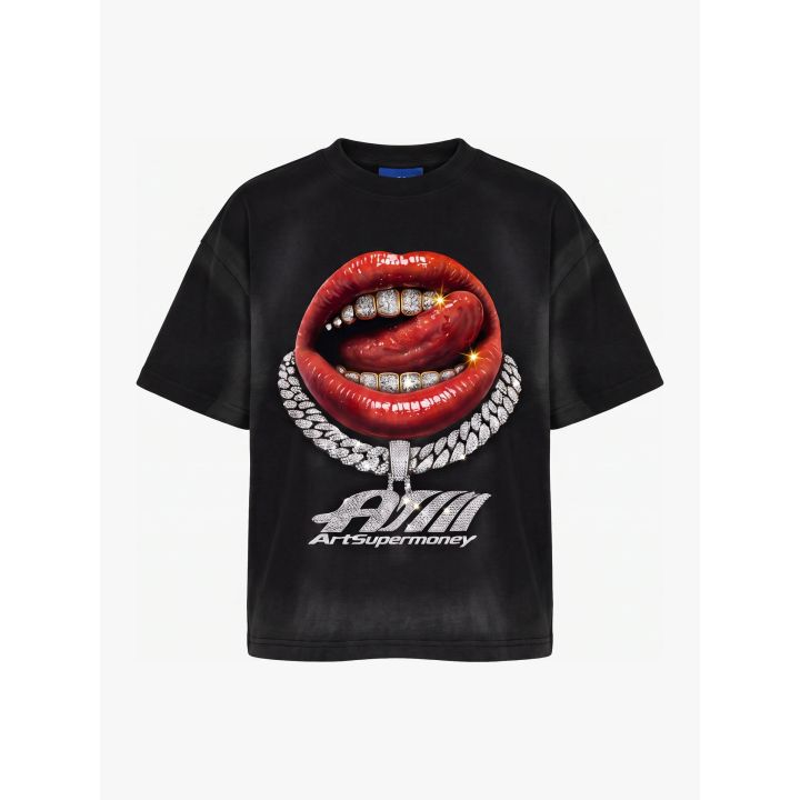 ArtSupermoney - T-shirt - Bambini e ragazzi - SMJTS04959 BLACK