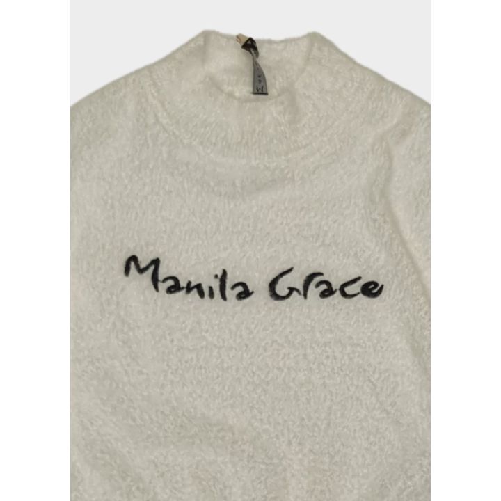 Maglia Manila Grace Bambine e ragazze Bianco - Autunno/Inverno