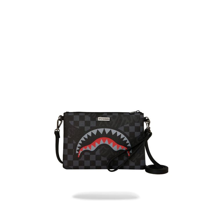 Pochette Sprayground Grigio Unisex | Tamaiti