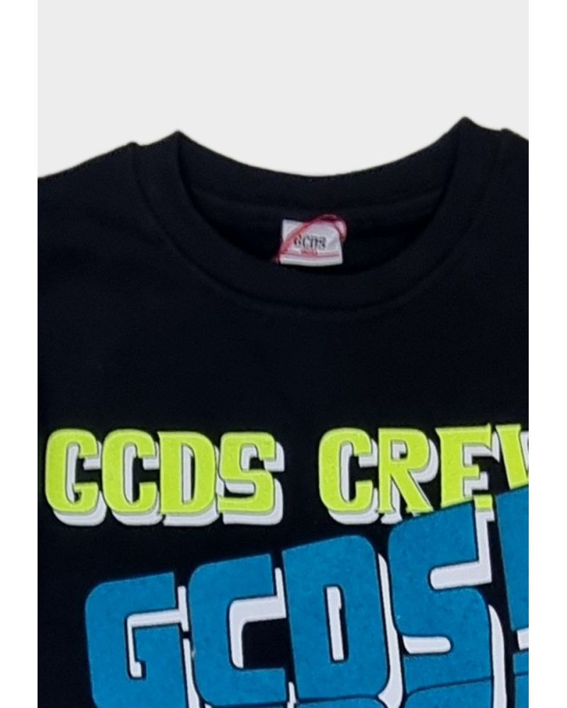 Felpa GCDS Bambini e ragazzi Nero - Autunno/Inverno