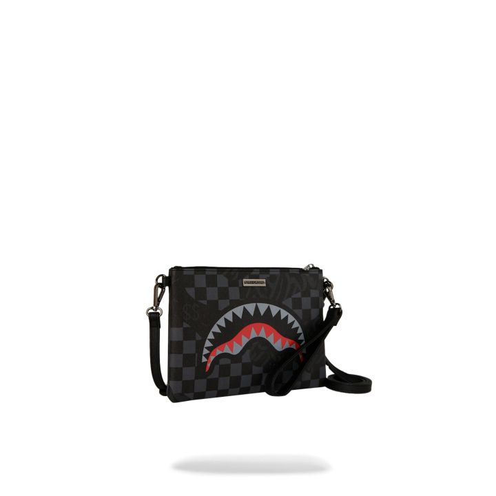Pochette Sprayground Grigio Unisex | Tamaiti
