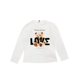 T-shirt Manila Grace Bambine e ragazze Bianco - Autunno/Inverno