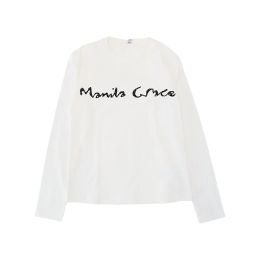 T-shirt Manila Grace Bambine e ragazze Bianco - Autunno/Inverno