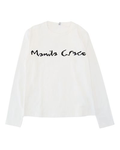 T-shirt Manila Grace Bambine e ragazze Bianco - Autunno/Inverno