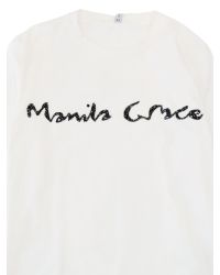 T-shirt Manila Grace Bambine e ragazze Bianco - Autunno/Inverno