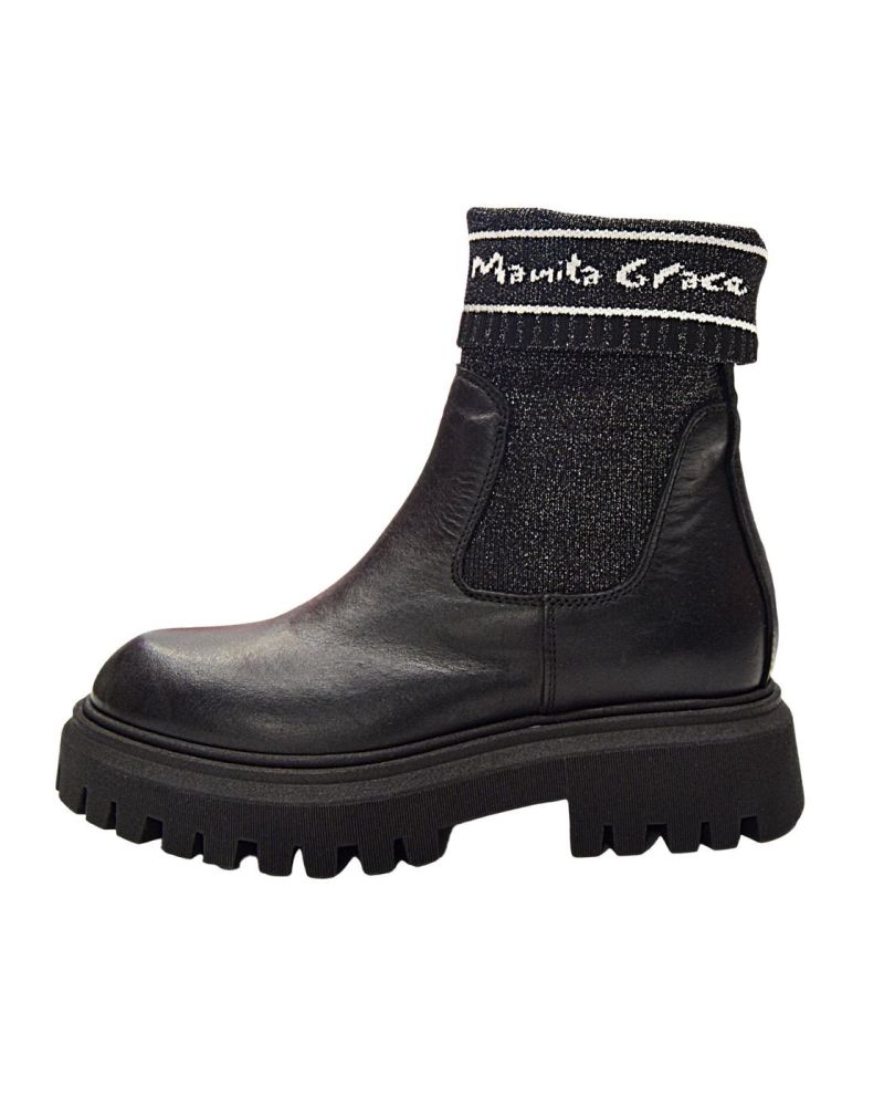 Tronchetto Manila Grace Bambine e ragazze Nero - Autunno/Inverno