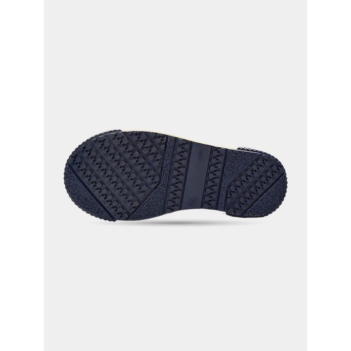 Suola blu delle sneakers Bikkembergs da bambino