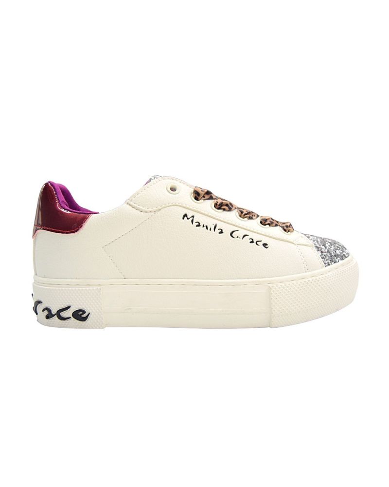 Sneakers Manila Grace Bambine e ragazze Bianco