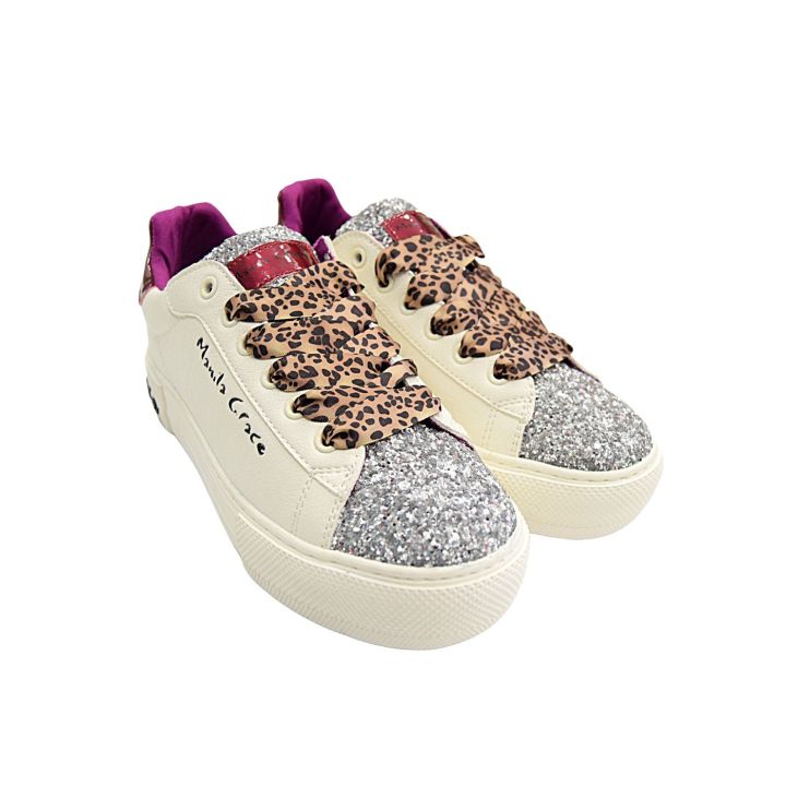 Sneakers Manila Grace Bianco Bambine E Ragazze | Tamaiti