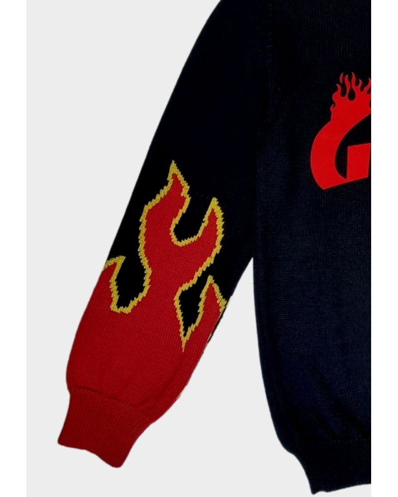 Maglione GCDS Bambini e ragazzi Nero - Autunno/Inverno