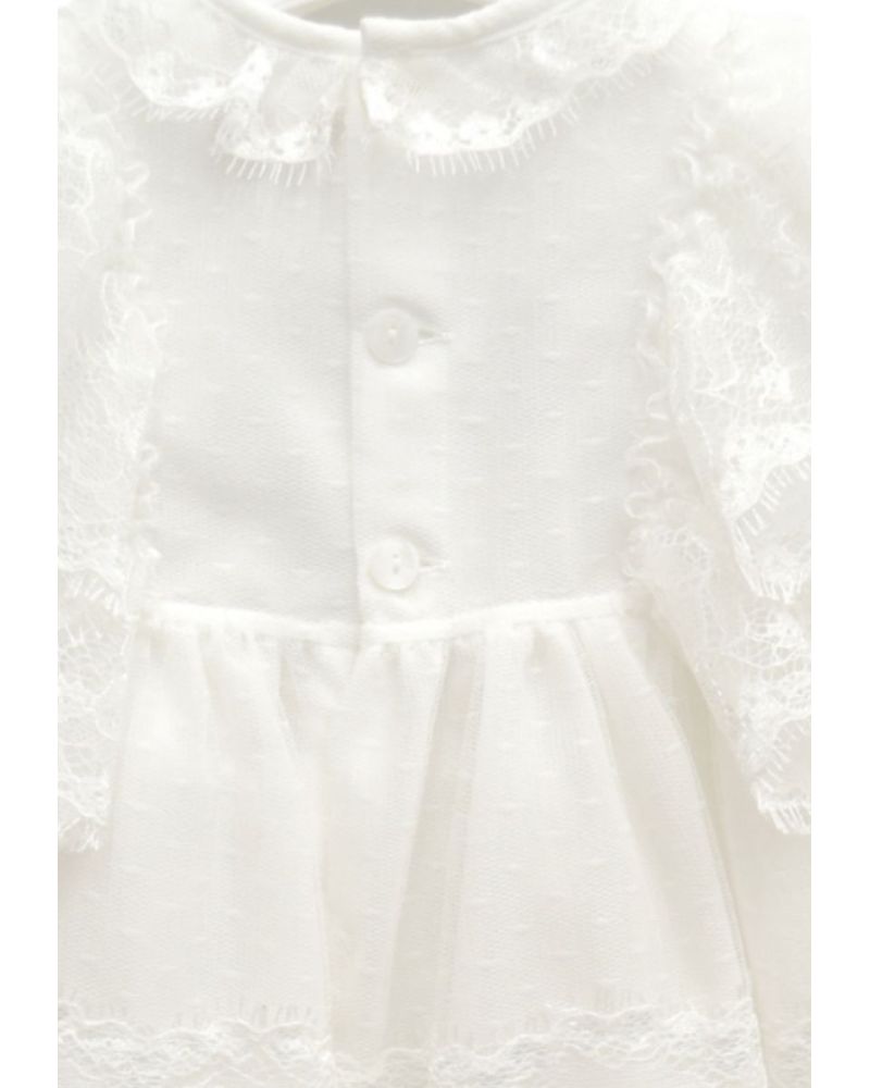 Abito da cerimonia Aletta Bimba Bianco - Autunno/Inverno