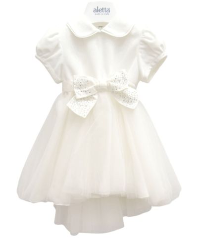 Abito da cerimonia Aletta Bimba Bianco
