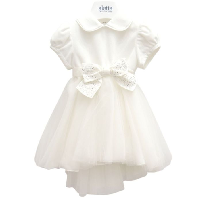 Abito da cerimonia Aletta Bimba Bianco