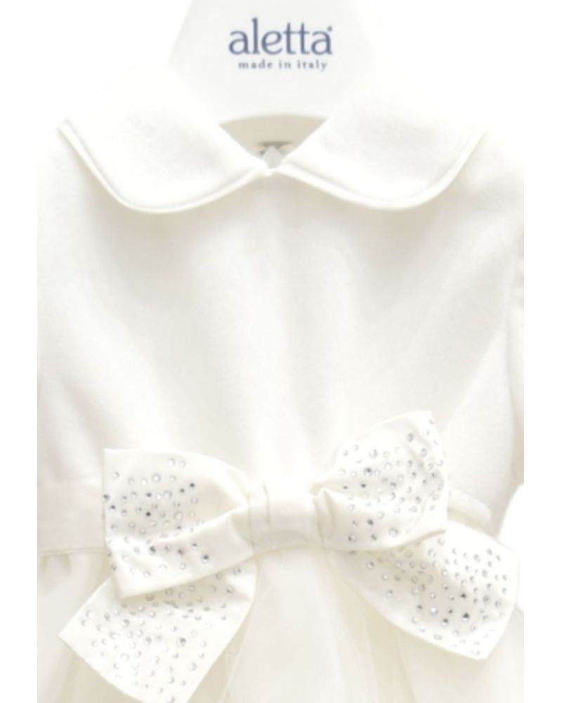 Abito da cerimonia Aletta Bimba Bianco - Autunno/Inverno