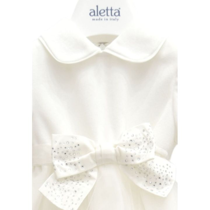 Abito da cerimonia Aletta Bimba Bianco - Autunno/Inverno