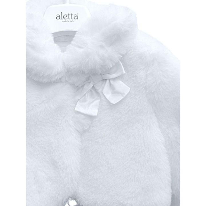 Giaccone Aletta Bimba Bianco - Autunno/Inverno