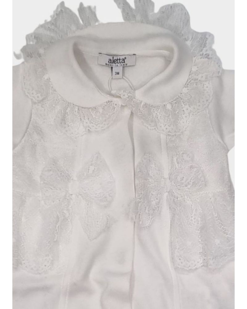 Tutina Aletta Bimba Bianco - Autunno/Inverno