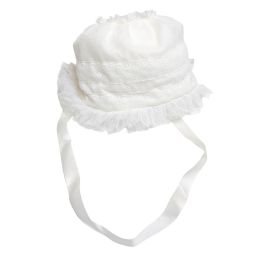 Cuffia Aletta Bimba Bianco