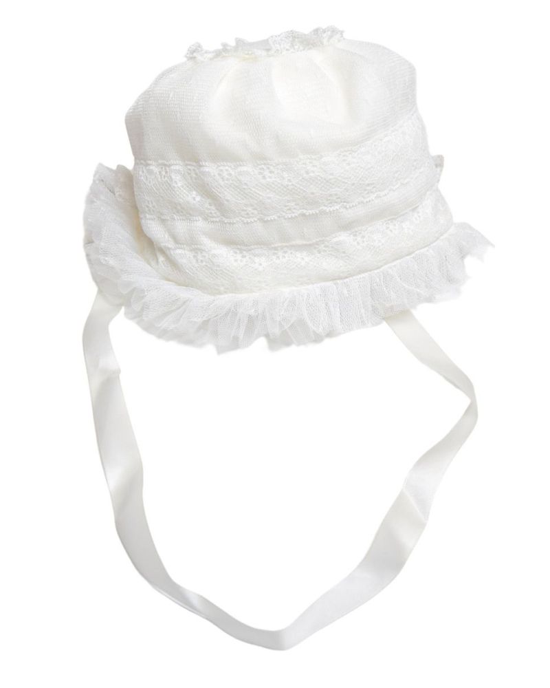 Cuffia Aletta Bimba Bianco